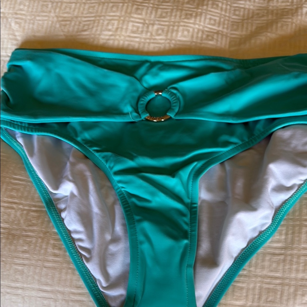 Teal Women's Swim Bottom